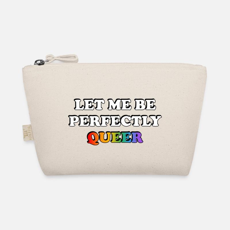 Let Me Be Perfectly Queer Arc-en-ciel Trousse biologique