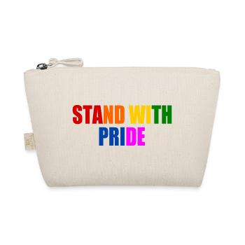 stand with pride - Organic Pouch - nature - Front