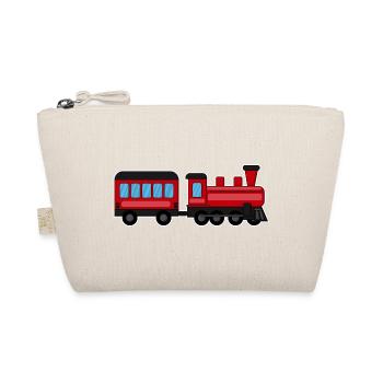 Railway, Train, Steam Locomotive - Organic Pouch - nature - Front