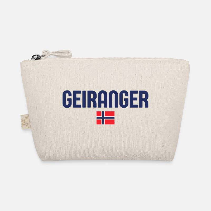GEIRANGER Norwegen - Bio-Täschchen - Natur
