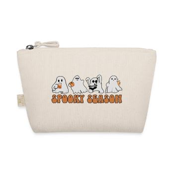 Halloween Geister - Spooky Season - Bio-Täschchen - Natur - Vorne