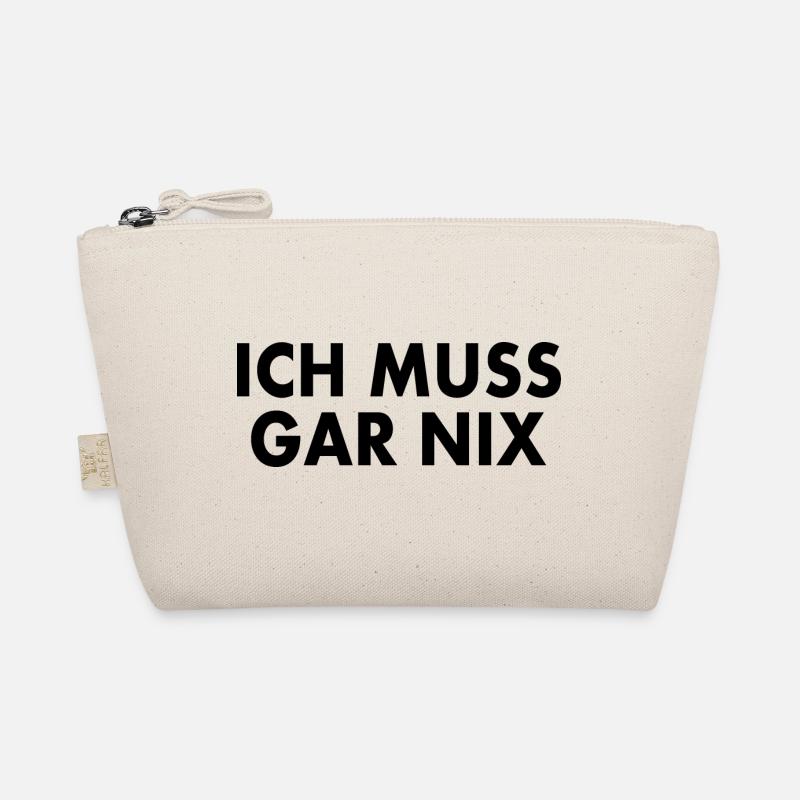 Ich muss gar nix Bio-Täschchen