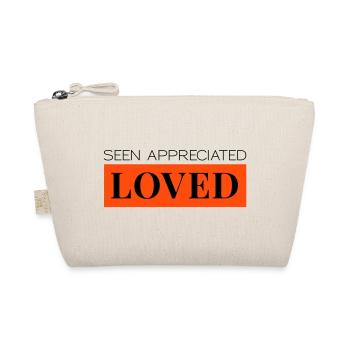 Lakes Appreciated Loved Two-Tone - Organic Pouch - nature - Front