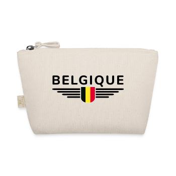 I Love Belgium Tenue T-Shirt Design - Trousse biologique - nature - Devant