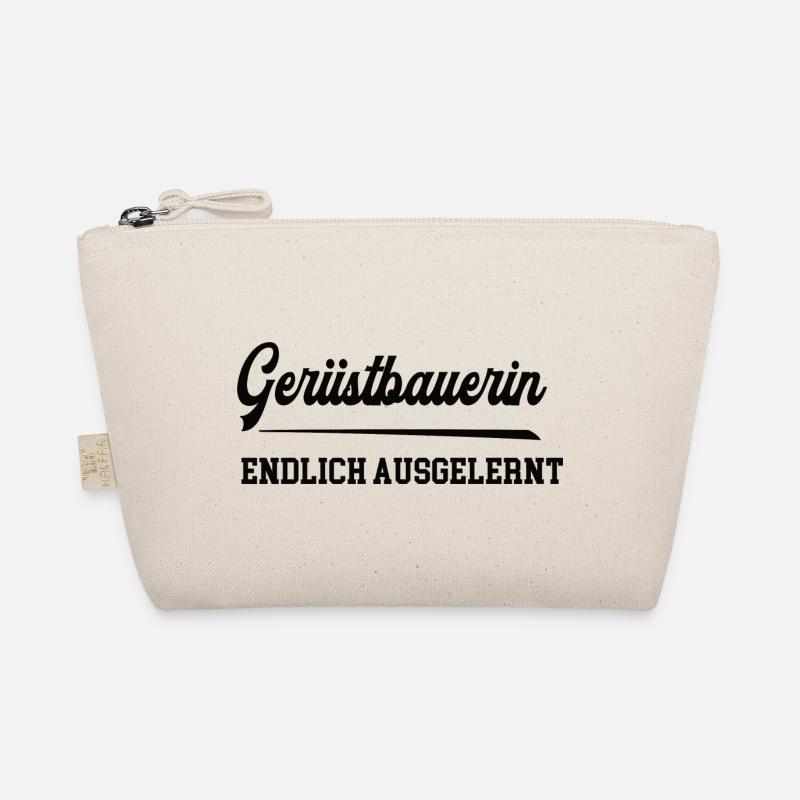 Gerüstbauerin Ausbildung Bestanden Azubi Gerüstbau Bio-Täschchen