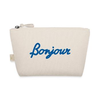 Bonjour – Die Essenz des französischen Chic - Bio-Täschchen - Natur - Vorne