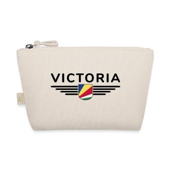 Victoria Seychellen Fans: Stylische Shirts - Bio-Täschchen - Natur - Vorne
