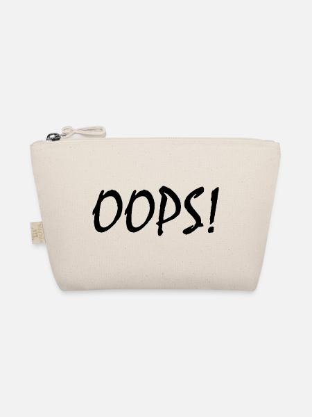 Oops - Organic Pouch - nature - Front