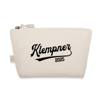 Klempner 2025 Beruf Installateur Lehre Lehrling - Bio-Täschchen - Natur - Vorne