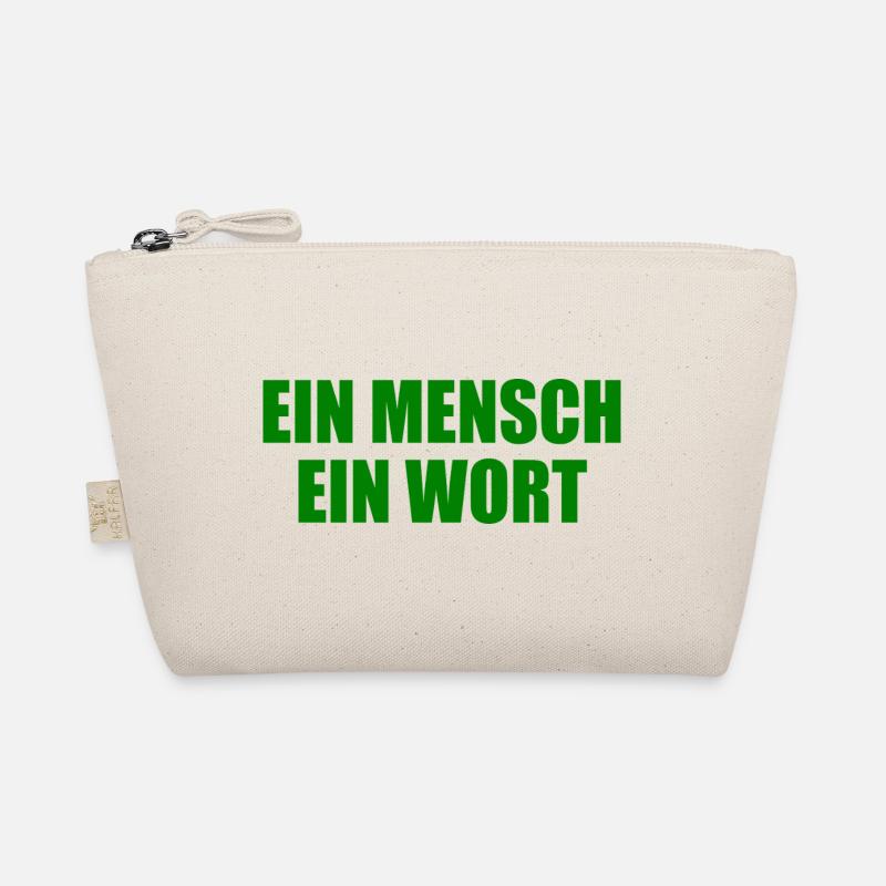 ein mensch ein wort Bio-Täschchen