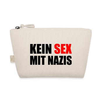 kein sex mit nazis - Bio-Täschchen - Natur - Vorne