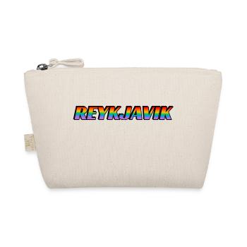 Reykjavik Regenbogen LGBTQ Pride Monat - Bio-Täschchen - Natur - Vorne