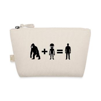 Evolution 2.0 by Falsches Design - Bio-Täschchen - Natur - Vorne