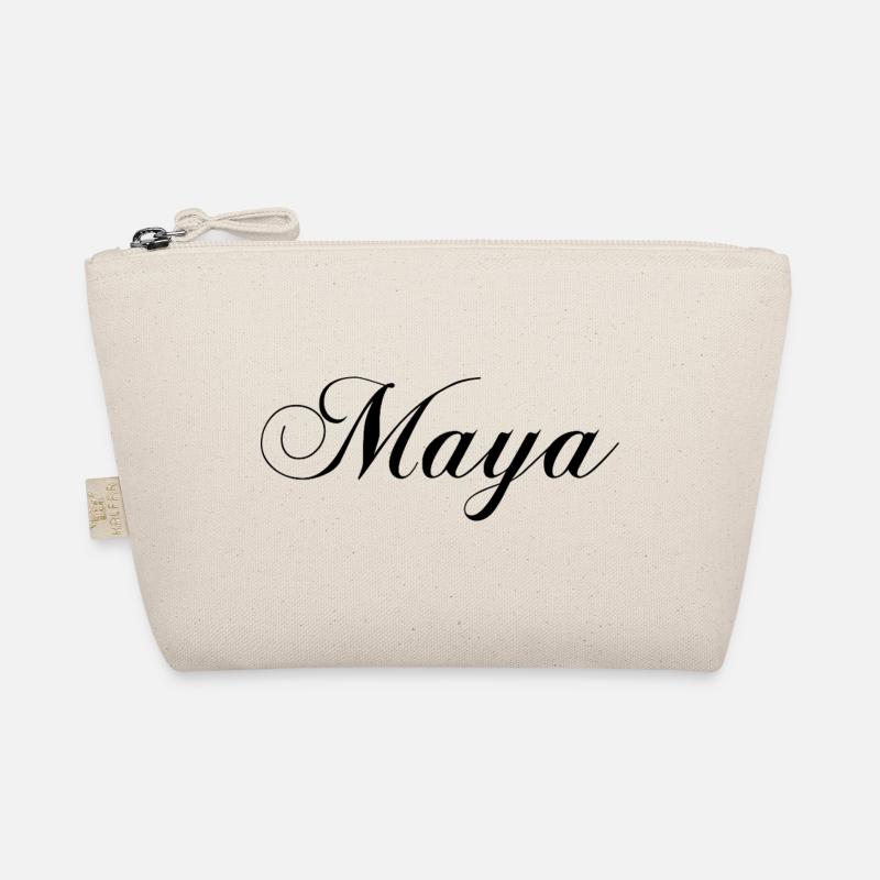 Maya, individuelles Design eleganter Stil - Bio-Täschchen - Natur