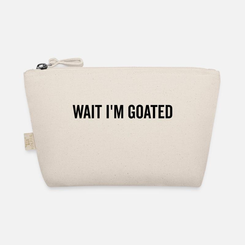 Warte, ich bin Ziegenbart Bio-Täschchen