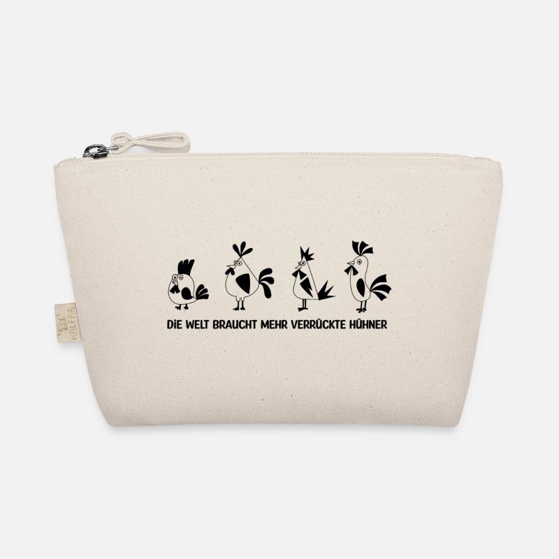 Hühner Spruch Bio-Täschchen