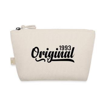 1993 Birthday 32 years old, retro 1993 - Organic Pouch - nature - Front