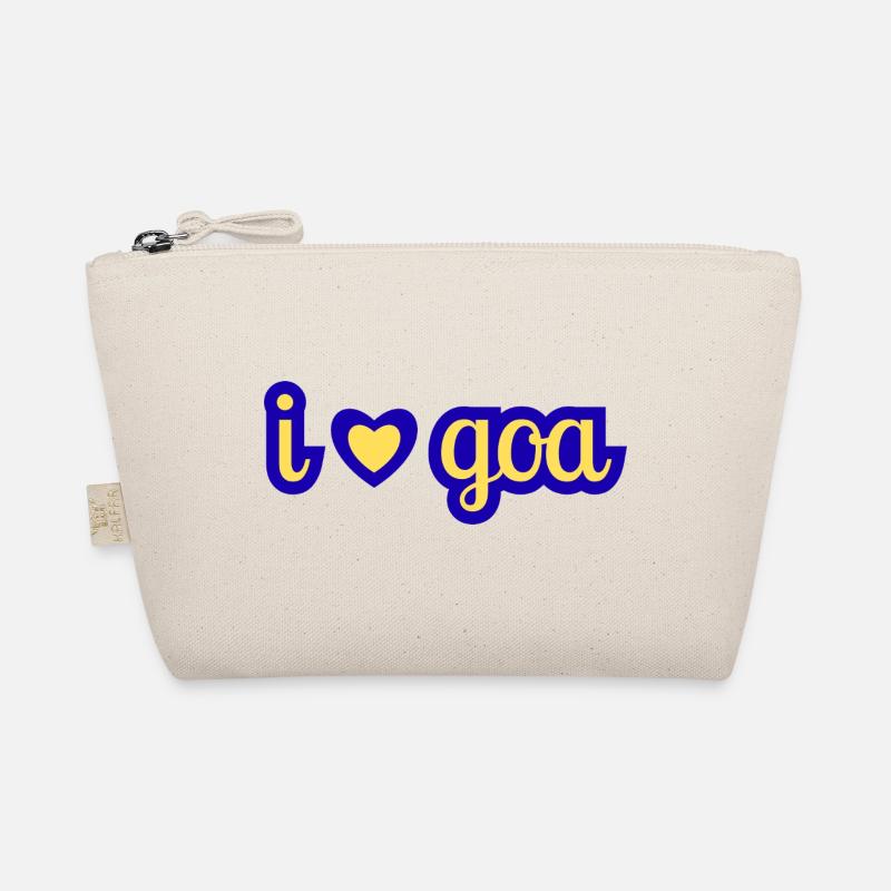 J’adore le design du cœur de Goa Trousse biologique