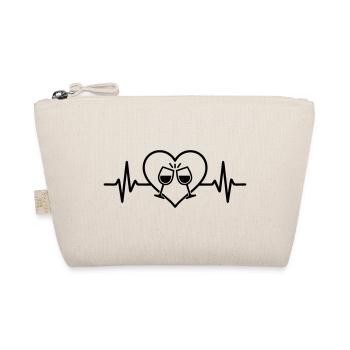 Verres à vin Coeur Amour Apéritif Vin rouge - Trousse biologique - nature - Devant