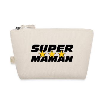 Super Mom - Mother's Day - Organic Pouch - nature - Front