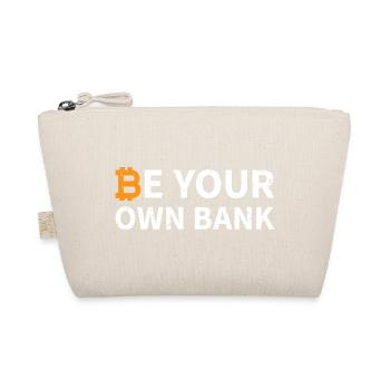 Be Your Own Bank Bitcoin - Organic Pouch - nature - Front