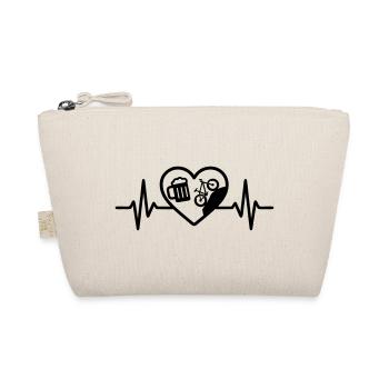 Humour de VTT Heart Beer - Trousse biologique - nature - Devant