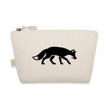 Fox Animal - Organic Pouch - nature - Front