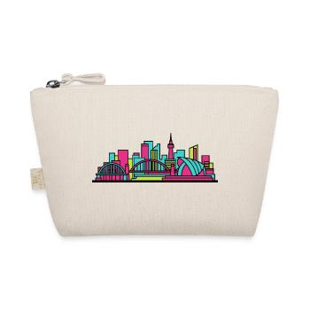Skyline de la ville de Newcastle Tyne Bridge Art moderne - Trousse biologique - nature - Devant