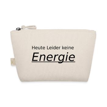 Malheureusement, pas d’énergie aujourd’hui - Trousse biologique - nature - Devant