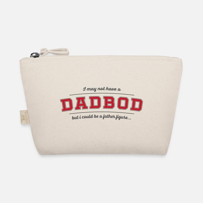 Dad Bod Father Figure Pun Tee (Change Color!) Organic Pouch