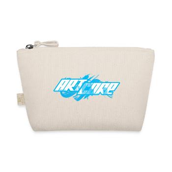 ArtCore Graffiti Blue Splash Wortspiel Hardcore - Bio-Täschchen - Natur - Vorne
