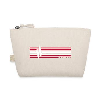 Heartbeat Austria ECG Austria Austrians - Organic Pouch - nature - Front