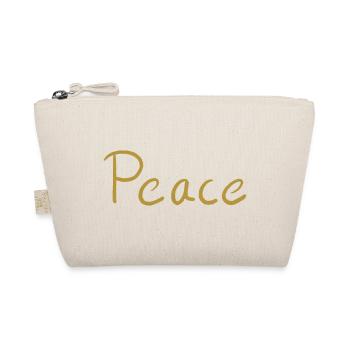 Pinceau à lettres en or Peace - Trousse biologique - nature - Devant