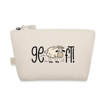 Done! Funny Sheep Doctoral Hat Graduation 2026 - Organic Pouch - nature - Front