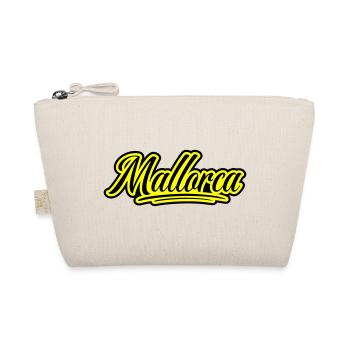 Mallorca Schrift - Bio-Täschchen - Natur - Vorne