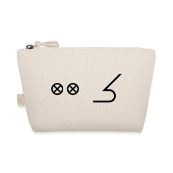 Bug Bow - Seefahrt Segeln Schiffe Kapitän - Bio-Täschchen - Natur - Vorne