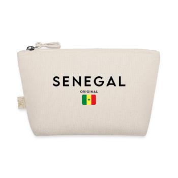 Fierté sénégalaise, design minimaliste et élégant - Trousse biologique - nature - Devant