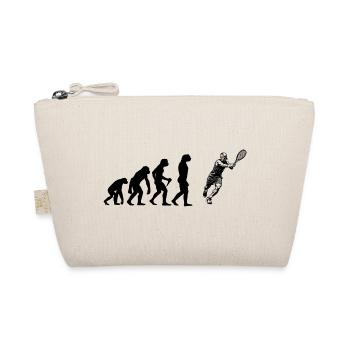Idée cadeau pour un tennis avec tennis - Trousse biologique - nature - Devant