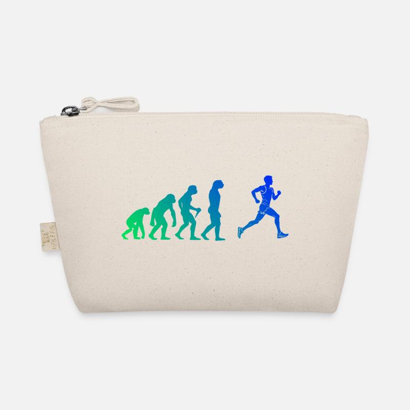 Gift idea for an athlete with marathon running Organic Pouch