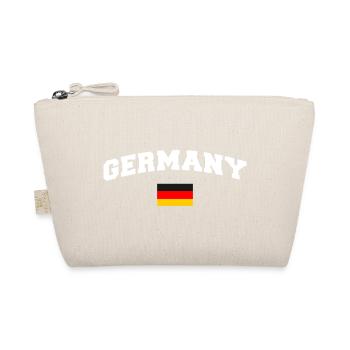 Germany Flagge Deutschland - Bio-Täschchen - Natur - Vorne