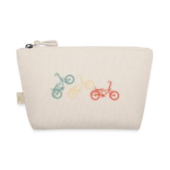 BMX Bike Moves Graphicé dans un style vintage - Trousse biologique - nature - Devant