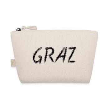 Graz Brush Street Art Noir - Trousse biologique - nature - Devant