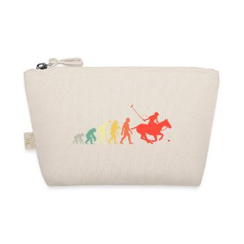 Polo Evolution Für Polospieler und Pferdesportfans - Bio-Täschchen - Natur - Vorne