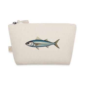 Azure Silver Fish Illustration - Bio-Täschchen - Natur - Vorne