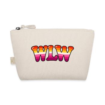 WLW Lesbian Pride Rainbow – LGBTQ+  - Bio-Täschchen - Natur - Vorne