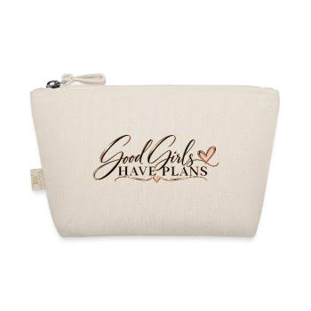 Good Girl‘s Have Plans - Bio-Täschchen - Natur - Vorne