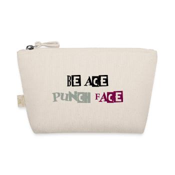 Sei Ace Punchface - Bio-Täschchen - Natur - Vorne