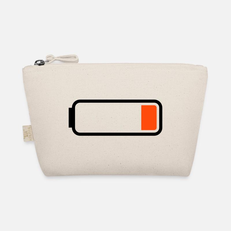 Batterie leer Bio-Täschchen