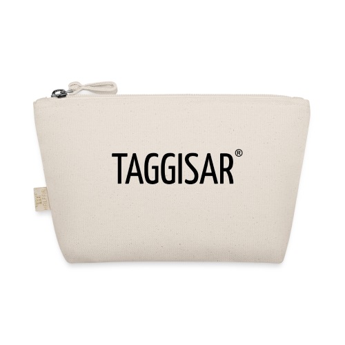 Taggisar Logo Black - Ekologisk liten väska