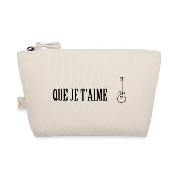 QUE JE T AIME - Trousse biologique - nature - Devant